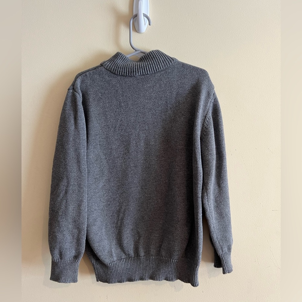 Boys Winter Gymboree‎ 1/4 zip sweater 5-6 - Picture 3 of 3
